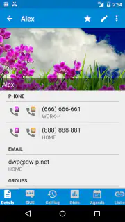 DW Kontakte & Telefon & SMS screenshot 4