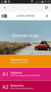 DW Learn German screenshot 1