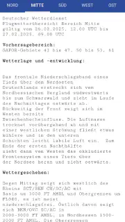 DWD FlugWetter screenshot 8
