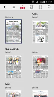 Rhein-Zeitung E-Paper & News screenshot 3