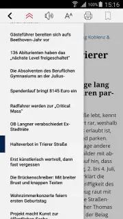 Rhein-Zeitung E-Paper & News screenshot 5