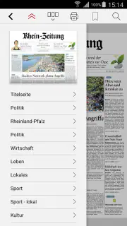 Rhein-Zeitung E-Paper & News screenshot 6