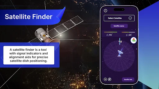 Earth Map Satellite: View screenshot