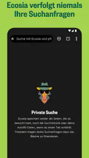Ecosia - Internet Webbrowser screenshot 6