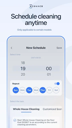 ECOVACS HOME screenshot