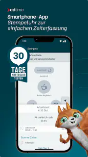 edtime Mitarbeiter-App screenshot 1