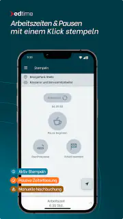 edtime Mitarbeiter-App screenshot 2