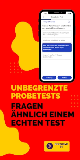 Einbürgerungstest : 2024 screenshot