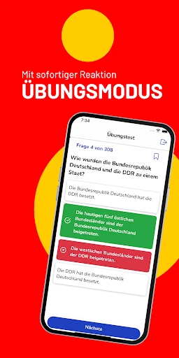 Einbürgerungstest : 2024 screenshot