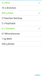 Einfacher Einkaufszettel screenshot 1