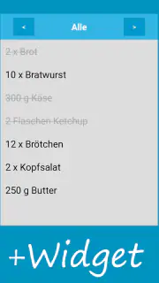 Einfacher Einkaufszettel screenshot 3