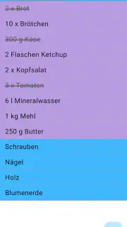 Einfacher Einkaufszettel screenshot 4