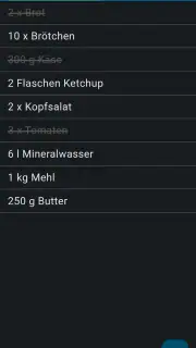 Einfacher Einkaufszettel screenshot 6