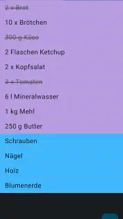 Einfacher Einkaufszettel screenshot 7