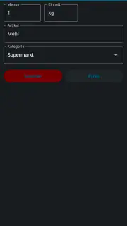 Einfacher Einkaufszettel screenshot 8