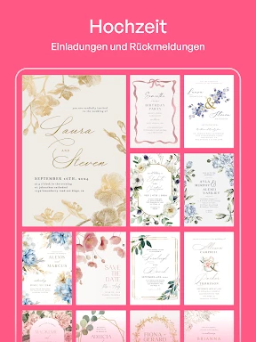 Einladungen Erstellen screenshot