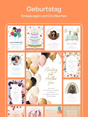 Einladungen Erstellen screenshot