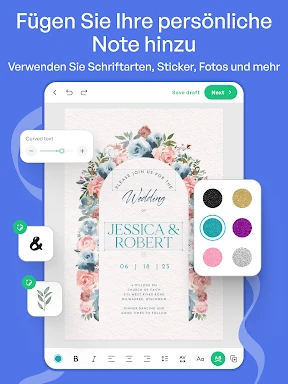 Einladungen Erstellen screenshot
