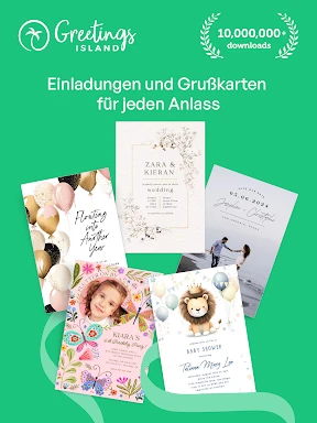 Einladungen Erstellen screenshot