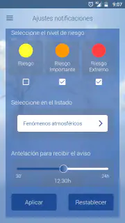 Aemet: tiempo y radar España screenshot 5