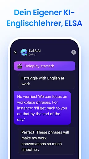 ELSA Sprechen: Englisch Lernen screenshot