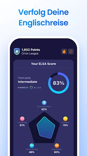 ELSA Sprechen: Englisch Lernen screenshot