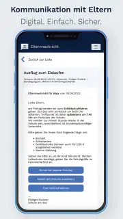 Elternnachricht screenshot 1