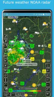 eMap HDF: Wetter und Windkarte screenshot 2