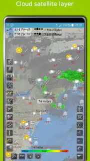 eMap HDF: Wetter und Windkarte screenshot 3