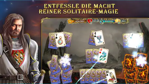 Emerland: TriPeaks Solitaire screenshot 1