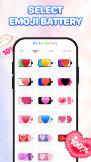 Emoji Battery - Battery Icon screenshot 2