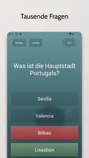 Endlos-Quiz Pro screenshot 1