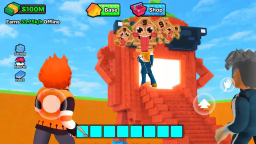 Enter & Catch Brainzot Heads screenshot 1