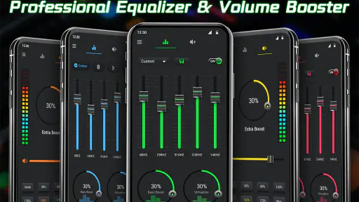 Equalizer-Bass Booster & Musik screenshot 1