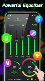 Equalizer-Bass Booster & Musik screenshot 2