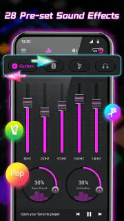 Equalizer-Bass Booster & Musik screenshot 6