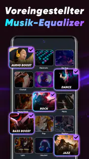 Equalizer - Lautstärke Erhöhen screenshot 5