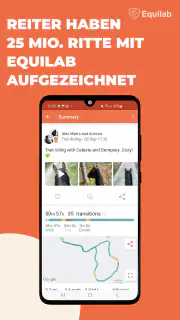 Equilab: Pferde & Reiter App screenshot 1