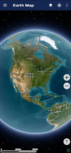 Erdkarte - 3D Welt screenshot