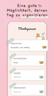Essensplan erstellen, vorlage screenshot 5