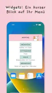 Essensplan erstellen, vorlage screenshot 7