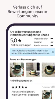 Etsy: Wohnen & Mode kaufen screenshot 7
