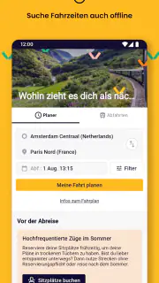 Eurail/Interrail Rail Planer screenshot 2