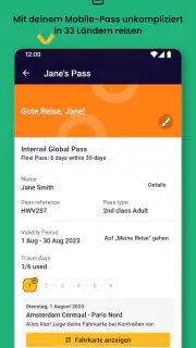 Eurail/Interrail Rail Planer screenshot 4
