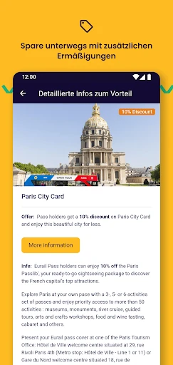 Eurail/Interrail Rail Planer screenshot
