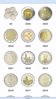 Euro-Münzsammlung screenshot 2