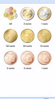 Euro-Münzsammlung screenshot 3