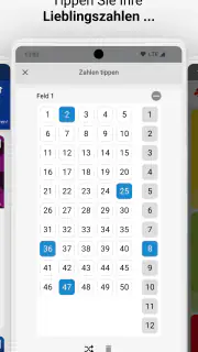 Eurojackpot und LOTTO spiele‪n screenshot 4