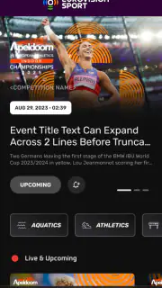 Eurovision Sport screenshot 6