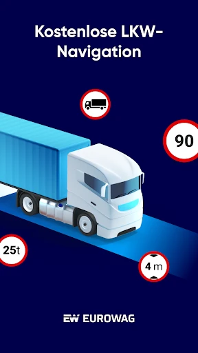 Eurowag Navigation - LKW GPS screenshot
